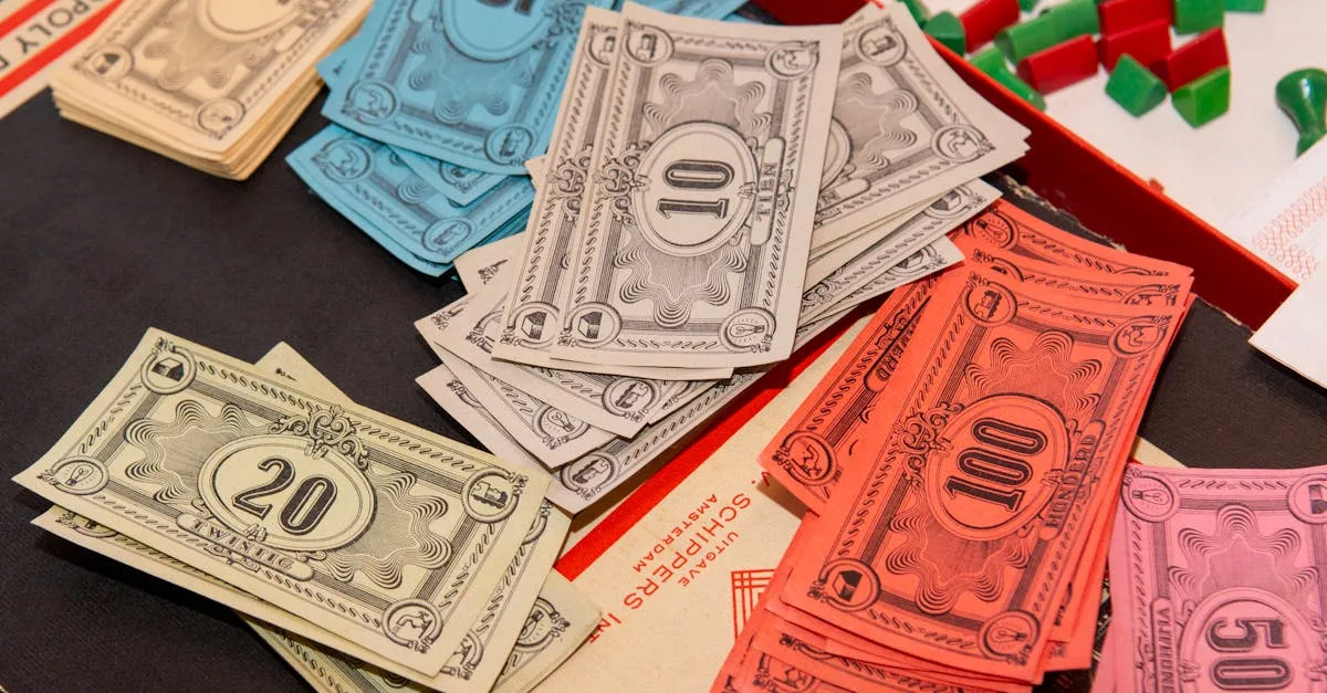 jeu de société éducatif sur la gestion de l'argent et du budget, spécialement conçu pour les adolescents afin de développer leurs compétences financières de manière ludique.